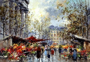 yxj054fD scènes d’impressionnisme Parisien Peinture à l'huile